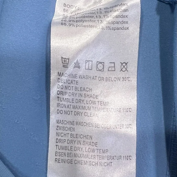 Baleaf Blue Floral Embellished Track Pants - Picture 3 of 5